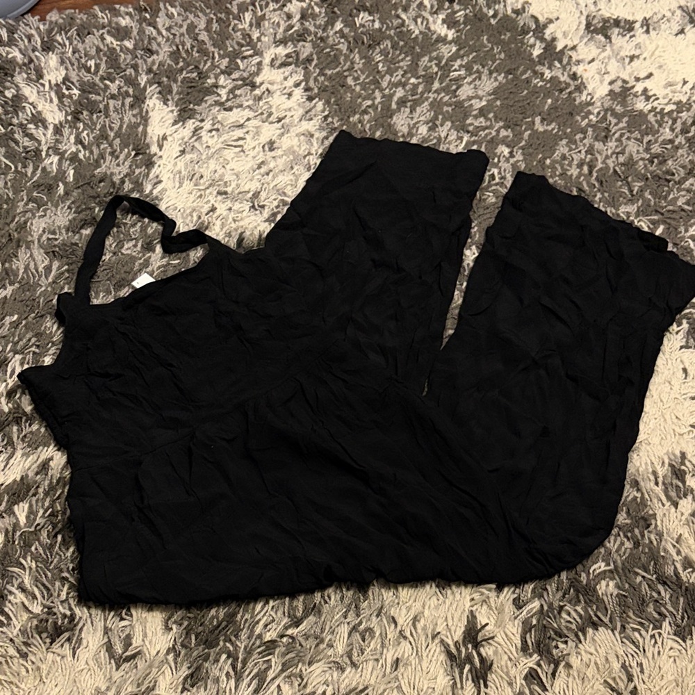 Madewell Black Jumpsuit